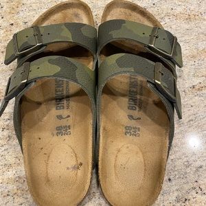 Camo Birkenstock Size 38